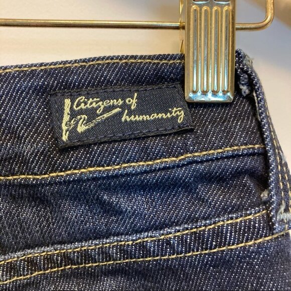 CITIZENS OF HUMANITY Sz 27 Collab with Barneys Straight Leg Medium Wash Jeans - Picture 5 of 11